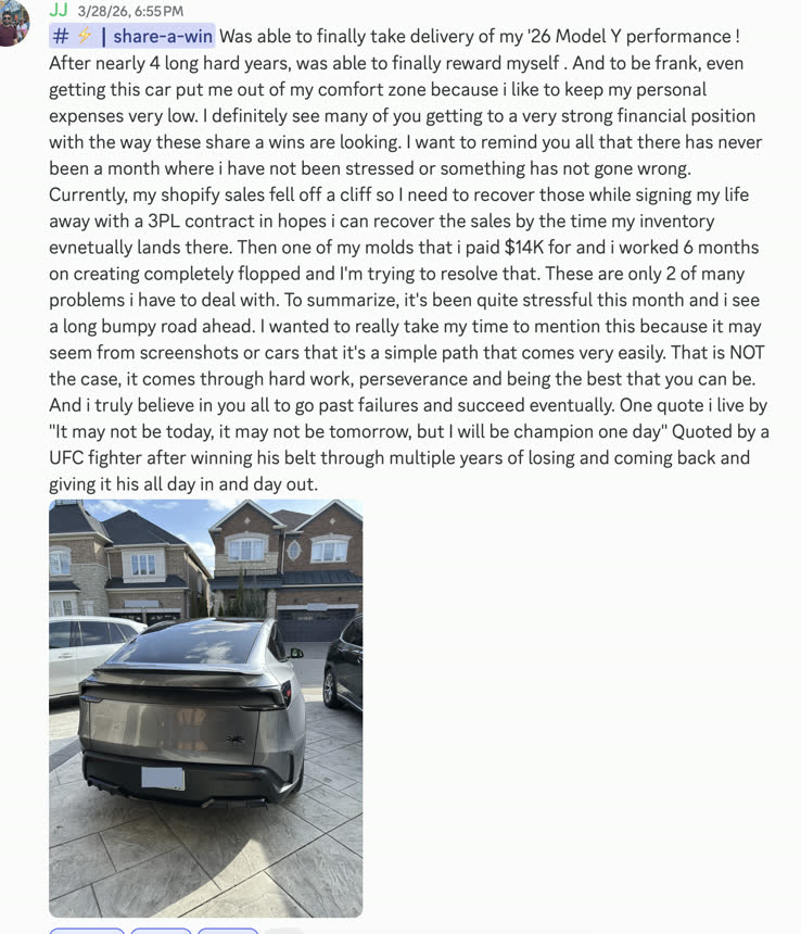 Student win